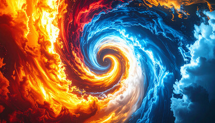 Vortex of Ice and Fire