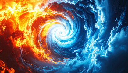Vortex of Ice and Fire