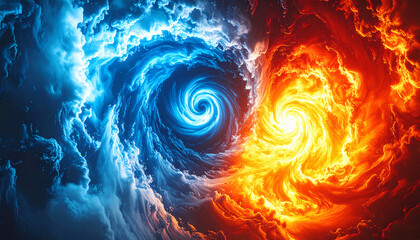 A storm of fire and water