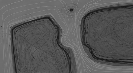 Abstract image for printing. Picture for modern interiors. The picture is painted by hand on a tablet. © neurostructure