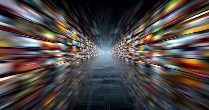 Abstract Data Stream - A Journey Through Information Overload.