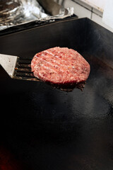 beef steak on grill