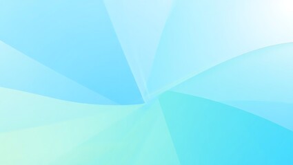 Abstract geometric pattern of light blue and teal shades