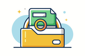 archive box folder icon