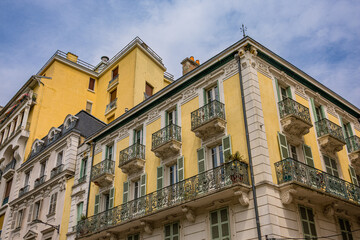 Fototapeta premium Dans les rues de Vichy en France