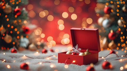 Christmas gift boxes. 