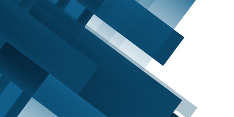 Blue abstract background with white color. Abstract blue background with square shapes.