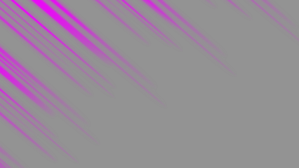 Diagonal magenta lines create a dynamic and abstract pattern against a solid gray background, conveying movement isolated on transparent background