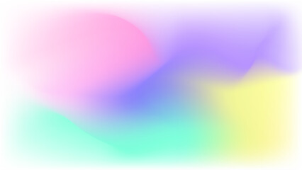 Soft Pastel Holographic Gradient Background – Dreamy Fluid Blur Texture for Modern Design, Aesthetic Wallpapers, and Creative Branding