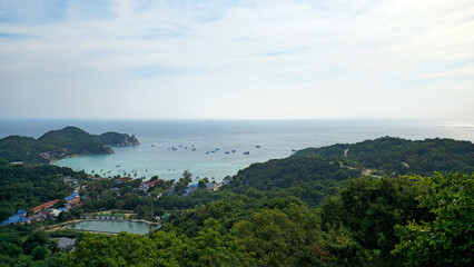 Chalonk Baan Kao Bay, Island Ko Tao, Surat Thani, Thailand, Southeast Asia.