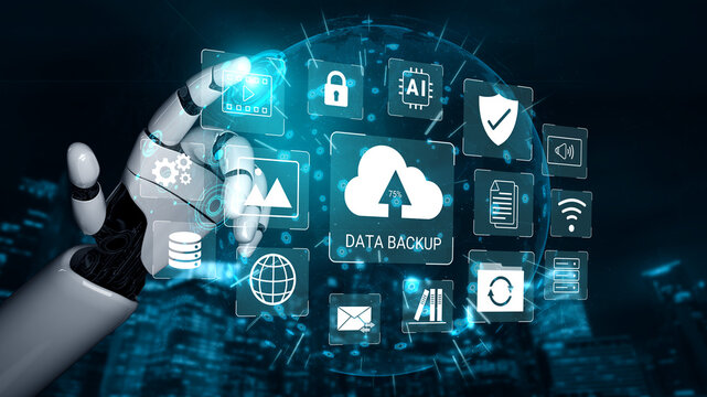 Artificial intelligence enhances data backup and cloud synchronization for secure storage and reliability Parse - Powered by Adobe