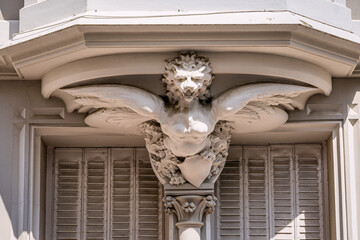 Dans les rues de Vichy en France