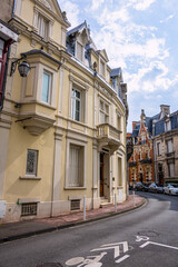 Dans les rues de Vichy en France