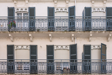 Dans les rues de Vichy en France