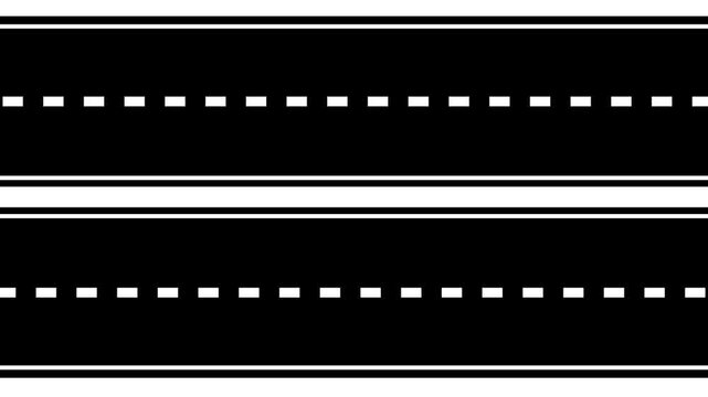 Road icon set .Paper cut icon with dotted line . Road sign. Highway vector, driving concept isolated on white background .