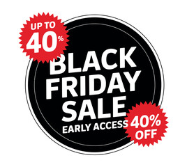 Black Friday sale offers up to 40% off with early access