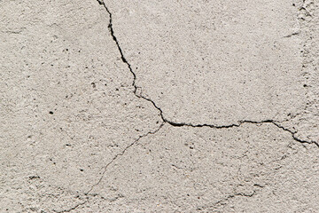 Obraz premium surface wall concrete for background. Abstract of surface wall concrete for vintage background. Wall texture for background. old cracked plaster, grey cement floor, needs repair, restoration