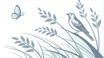 Minimalist frosted glass texture with soft blue gradients and cmky color