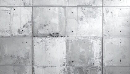 Close-up view of square tiles with mottled, abstract patterns and slight imperfections