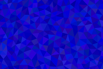 A mesmerizing mosaic of blue triangles creates a captivating abstract background, perfect for modern designs and artistic projects
