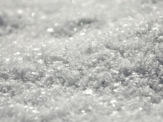 biały śnieg, płatki śniegu, Winter texture, snow background, zima, winter   © kateej
