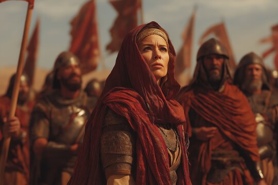 Deborah Leads People Into Battle Victory