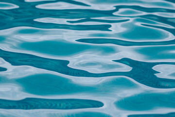 Obraz premium Clean blue abstract water texture