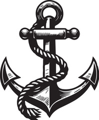 anchor with rope