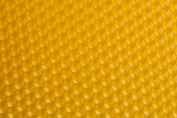 Honeycomb texture. Honeycomb from a natural wax candle making kit.