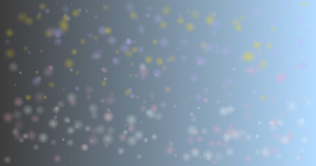 Abstract background with bokeh lights and soft gradient