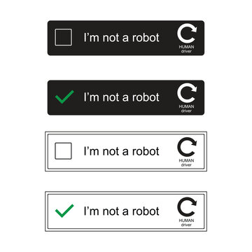 Template for entering captcha I'm not a robot.