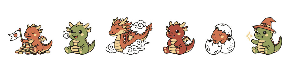 cartoon dragon