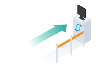 Hand Drawn Mobile Phone with Digital Ticket and Wi Fi Symbol Icon Vector