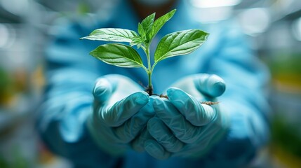 Exploring plant growth and research in a laboratory setting  insights into science and biotechnology