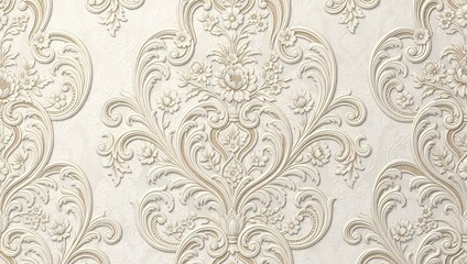 Patterned luxurious floral ornate background