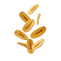 Dried Banana Slices with Cinnamon Sugar Sprinkle