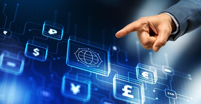 Save money for investment concept. Saving money, long term investment - Powered by Adobe