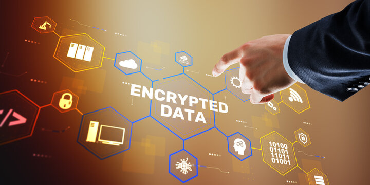 Data encryption solutions with cryptographic algorithms and digital security protocols
