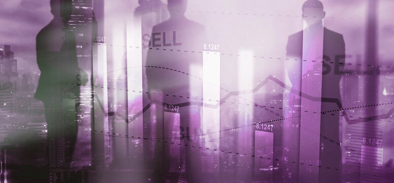 Charts stock market candles. Financial and economic project 2025