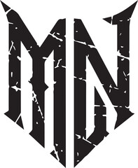 Decorative Flower Swirl Vine Border Ornament