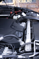 repair of a passenger car at a service station