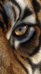 close up of a tiger