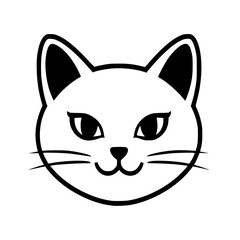 Elevate Your Designs with This Cute Cat Vector. Perfect for logos, stickers, and pet branding. Affordable licensing for personal or commercial use.