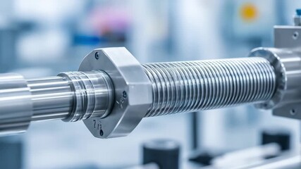 Medium shot of precise automated silver wire coiling machine producing uniform coils with high accuracy in a clean industrial setting.