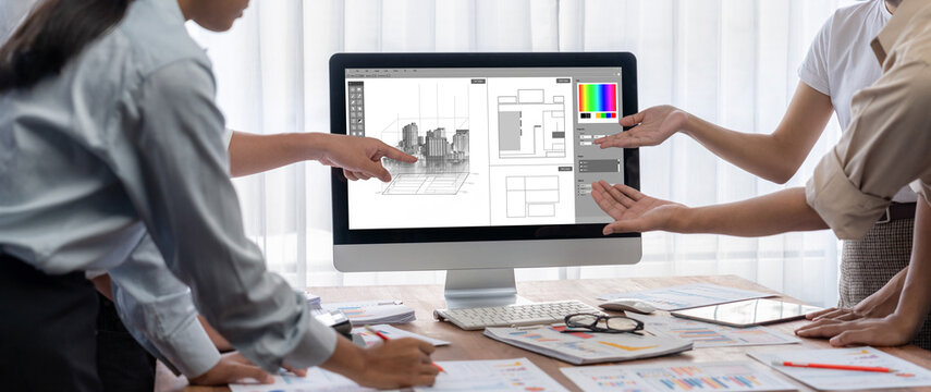 Architectural design brisk software application for architect business and professional designer