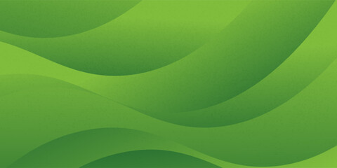 Abstract green wavy background. Vector EPS 10