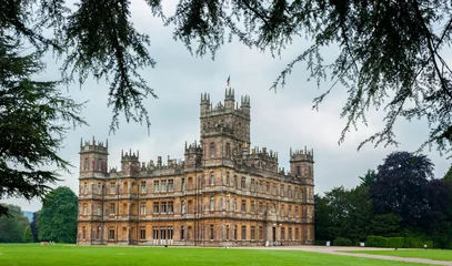 NEWBURY, HAMPSHIRE - Highclere Castle, a Jacobethan style country house, home of the Earl and Countess of Carnarvon. Setting of Downton Abbey - UK © LAURA
