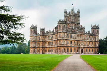 NEWBURY, HAMPSHIRE - Highclere Castle, a Jacobethan style country house, home of the Earl and Countess of Carnarvon. Setting of Downton Abbey - UK © LAURA