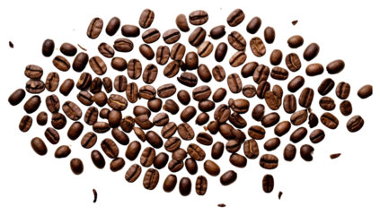 PNG Coffee beans symbol backgrounds white background freshness.