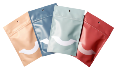 PNG Facial mask sheet packet letterbox crumpled envelope.